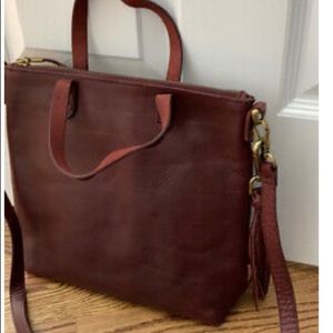 Madewell Maroon Purse REDUCED SHIPPING